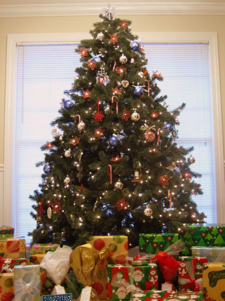 Christmas Morning Tree