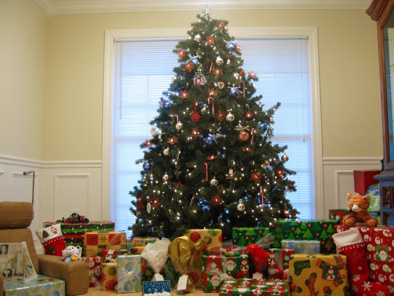 Christmas Morning Tree