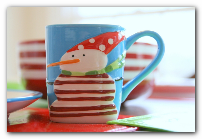 Walmart Holiday Time Christmas Mug - Snowman