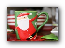 Walmart Holiday Time Christmas Mug - Santa
