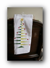 Walmart Holiday Time Christmas Towel - Tree