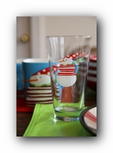 Walmart Holiday Time Christmas Glass - Snowman