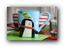 Walmart Holiday Time Christmas Mug - Penguin