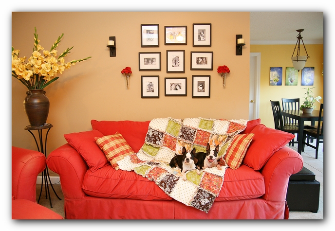Photo Rag Quilt made with Printed Treasures Printable Fabric