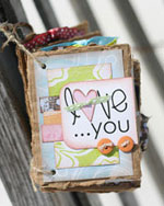 Cardboard Mini Album Project