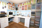 Amanda's Scrapbooking Room