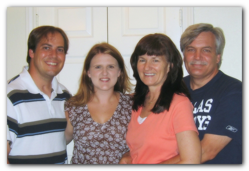 Kevin, Amanda, Aunt Onease & Uncle David