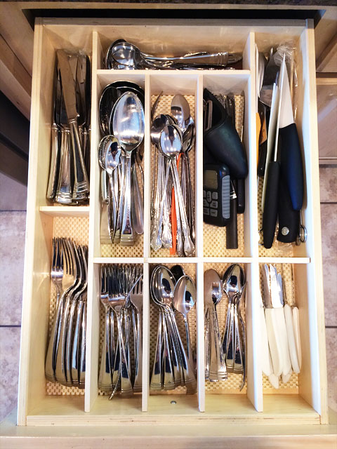 DIY Kitchen Utensil Drawer Organizer 8 month Update