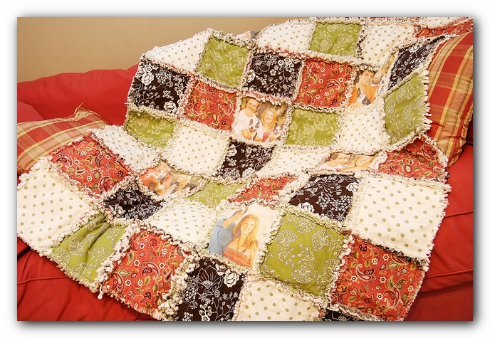 photo rag quilt