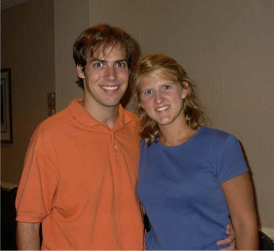 Photo of Kevin and Amanda in the early years