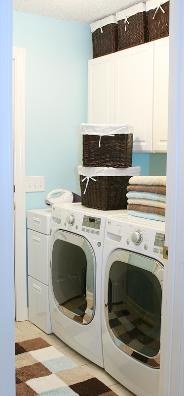 laundry room makeover after