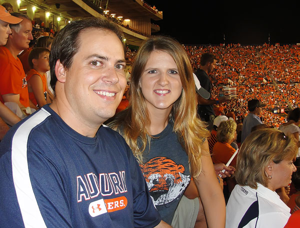 kevinandamanda auburn football labor day weekend louisiana tech game