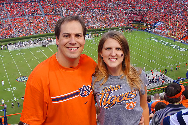 Auburn Tigers Football Game MSU Jordan Hare Stadium Pat Dye Field