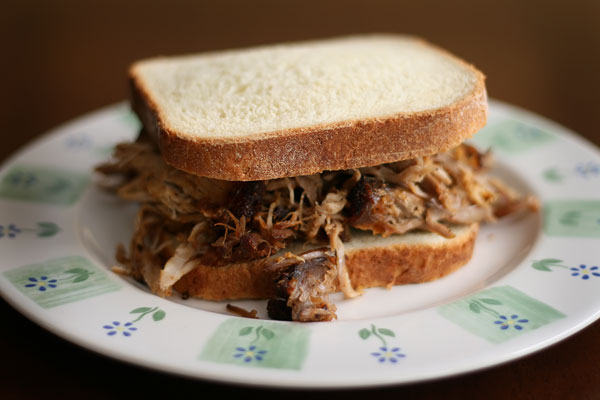 Perfect Pulled Pork Sandwiches with fresh Homemade Bread