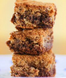 Image of Blondies with Nutella Swirl