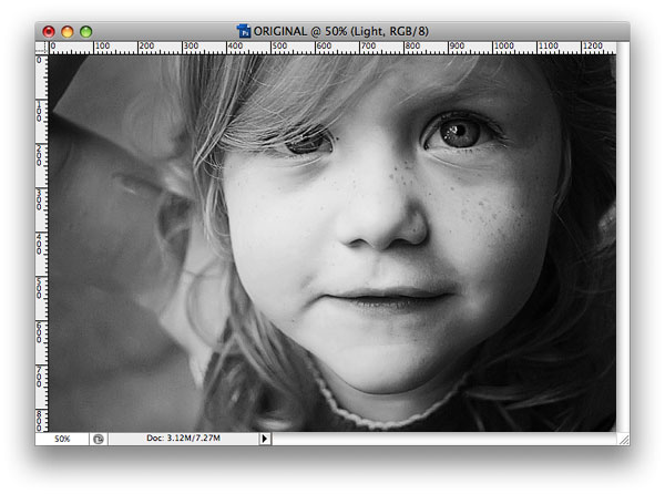 Image of Black and White Example Photo