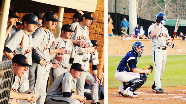 Auburn Tigers vs. Samford Bulldogs Baseball Game in Birmingham, Alabama