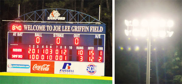 Auburn Tigers vs. Samford Bulldogs Baseball Game in Birmingham, Alabama