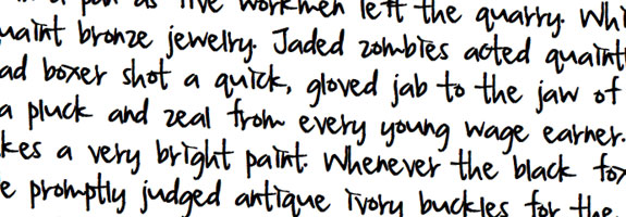 free handwriting fonts