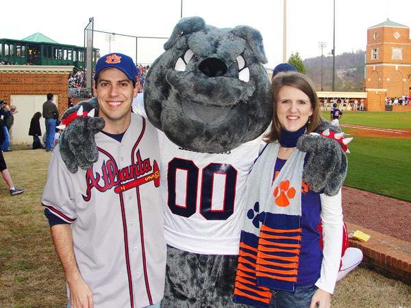 Auburn Tigers vs. Samford Bulldogs Baseball Game in Birmingham, Alabama