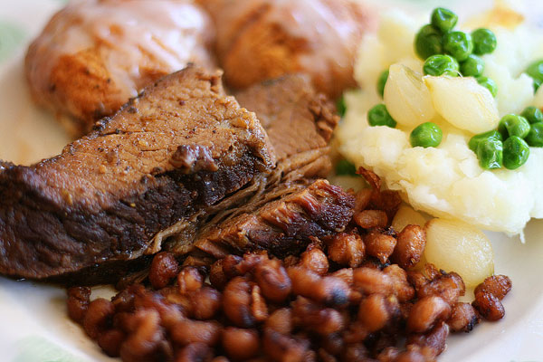 Traditional Easter Brisket Dinner Menu with Recipes