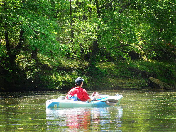 Kayaking the Flint River