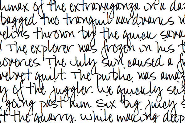 Free Handwriting Fonts | Turn Your Handwriting into a Font