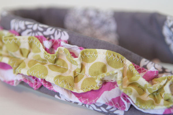 Make a Ruffled Camera Strap Slipcover Tutorial