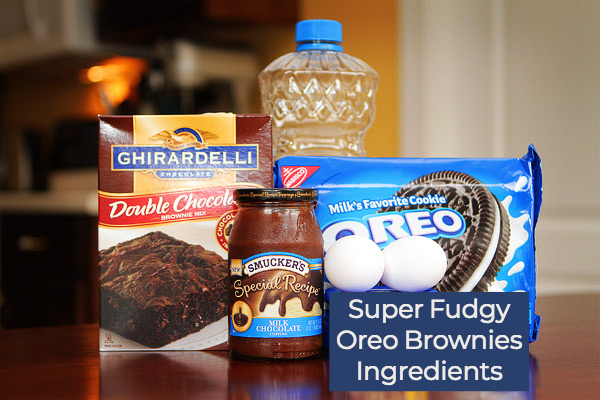 Fudgy Oreo Brownies Recipe