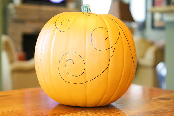 Glittered Fall Pumpkins