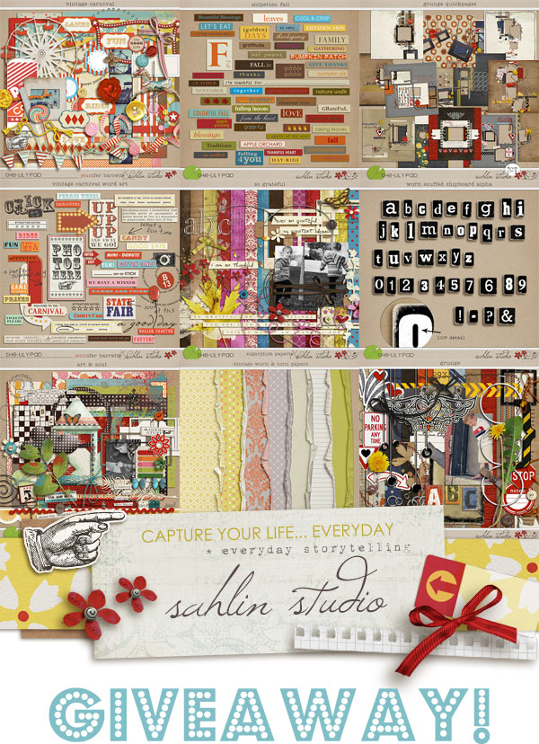 Oh What Fun - Digital Printable Scrapbooking Journal Card Pack by Sahlin  Studio