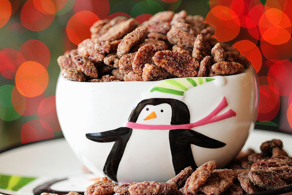 Candied Sugar Glazed Pecans