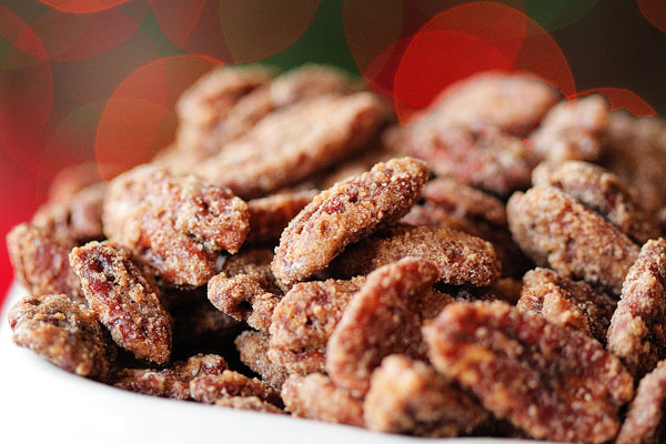 Candied Sugar Glazed Pecans