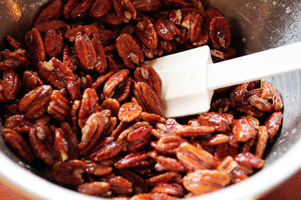 Candied Sugar Glazed Pecans