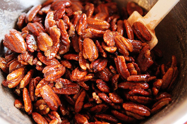 Candied Sugar Glazed Pecans