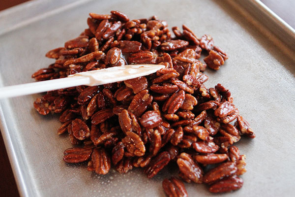 Candied Sugar Glazed Pecans