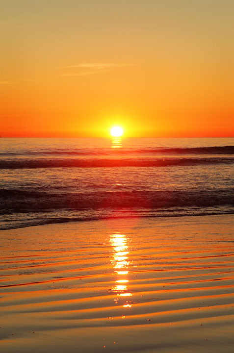 Sunset on Coronado Island, San Diego, California