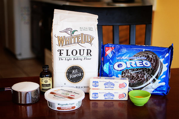 Mascarpone Oreo Snowflake Cookies