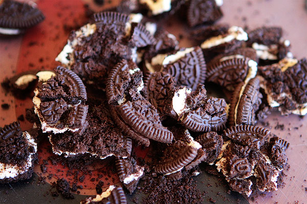 Mascarpone Oreo Snowflake Cookies