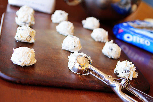 Mascarpone Oreo Snowflake Cookies