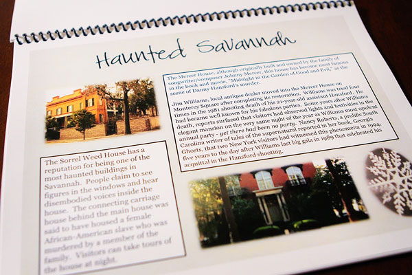 Image of my Haunted Savannah Itinerary from Kevin