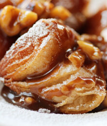 Image of Biscuit Beignets with Praline Sauce