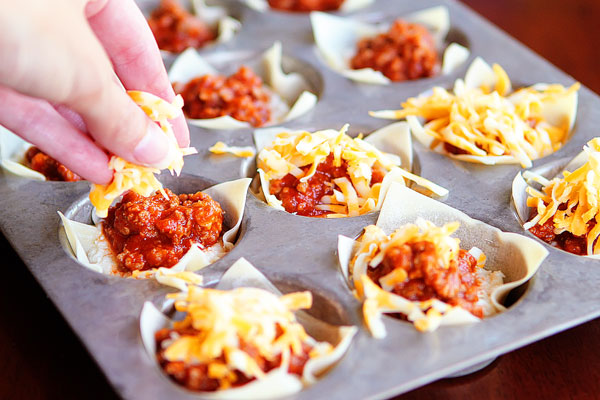 Lasagna Cupcakes — A Delicious Simple Lasagna Recipe!