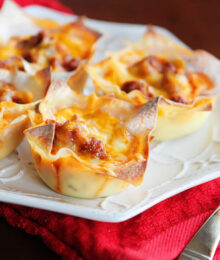 Image of Lasagna Cupcakes