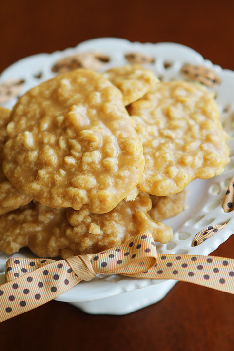 Image of Peanut Butter Rice Krispy Treat Pralines