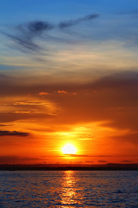 Sunset on the Malecón | La Paz, Mexico