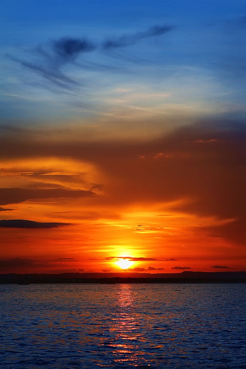 Sunset on the Malecón | La Paz, Mexico