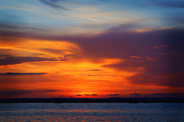 Sunset on the Malecón | La Paz, Mexico