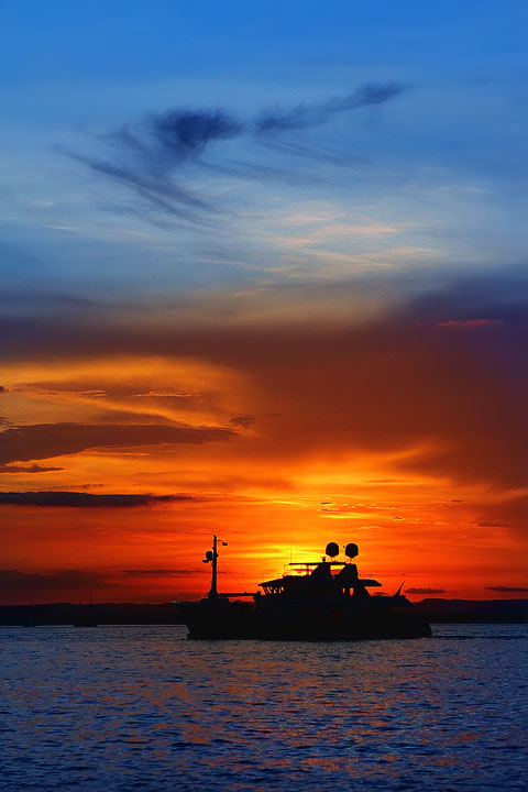 Sunset on the Malecón | La Paz, Mexico