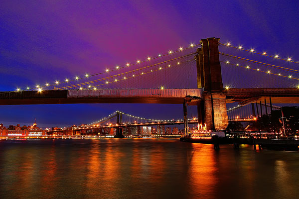 Sunset at Brooklyn Bridge Park | New York in the Fall